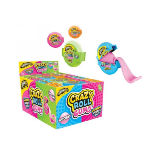Crazy Bubble Gum Roll