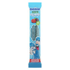 Damla Sour Tubes Blackberry 35g