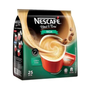 Nescafe 3 in 1 Rich 25nos pk