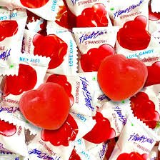 Heart Beat Candy Strawberry 26p pk
